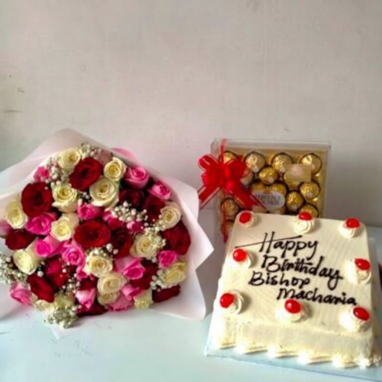 flowers and cake meru